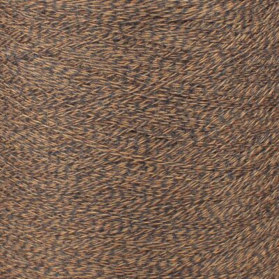 Włóczka merynos CASHWOOL brązowo-czarny melanż, 100 g