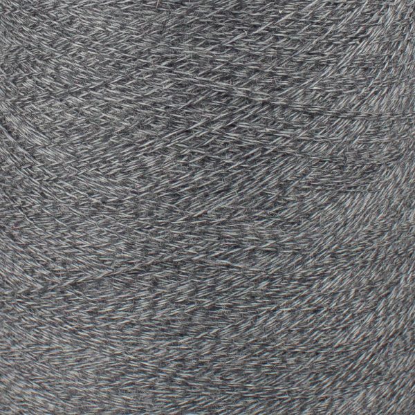 Włóczka merynos EMERALD ciemno-szary melanż, 100 g