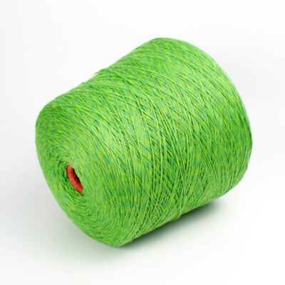 Włóczka merynos SOFTLY zielony melanż, 100 g