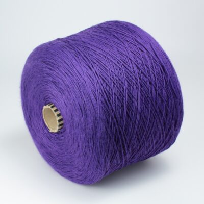 Włóczka ORTENSIA 50% merynos 50% akryl, fioletowy, 100 g