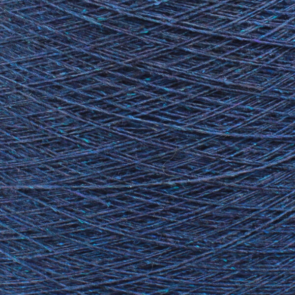 Włóczka wełna z jedwabiem FRISBY dżinsowy tweed, 100 g