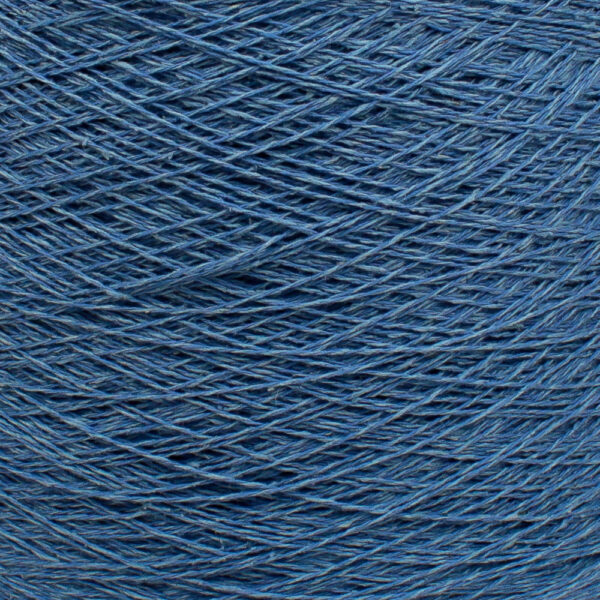 Włóczka jedwab z bawełną CAMELIA niebieski, 100 g