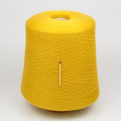 Włóczka kaszmir 100% DENVER musztardowy, 50 g