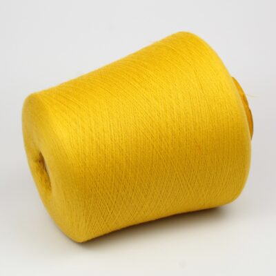 Włóczka kaszmir 100% DENVER musztardowy, 50 g