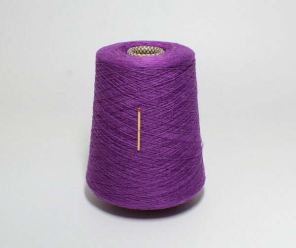 Włóczka kaszmir 100% CASHMERE fiolet, 50 g