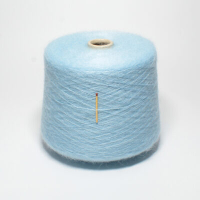 Włóczka moher z jedwabiem VIVIENNE błękitny, 50 g