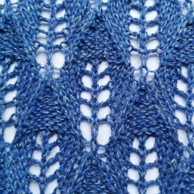 Włóczka len 65% bawełna 35% PASHA niebiesko-szary melanż, 100 g