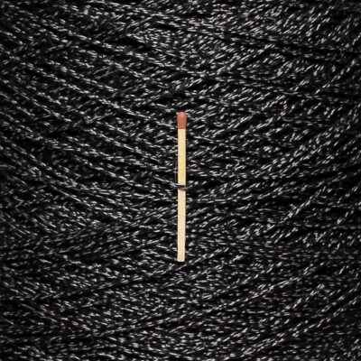 Włóczka kaszmir z jedwabiem CATANELLA czarny, 50 g