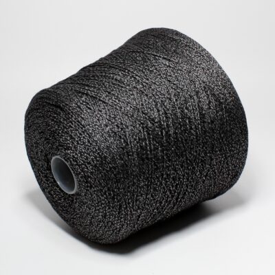 Włóczka kaszmir z jedwabiem CATANELLA czarny, 50 g