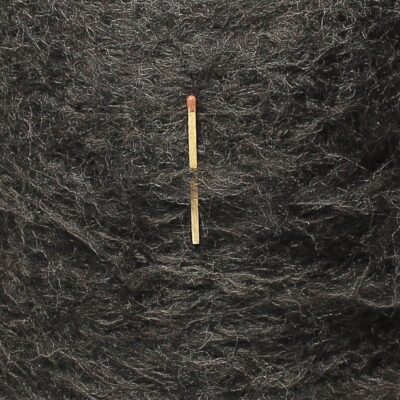 Włóczka z alpaką BUBBLE szaro-brązowy, 100 g