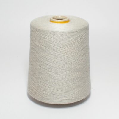 Włóczka kaszmir 100% SUPER CASH jasno-szary, 50 g