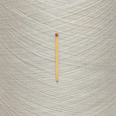 Włóczka kaszmir 100% SUPER CASH jasno-szary, 50 g