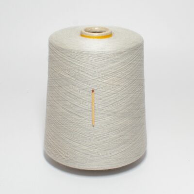 Włóczka kaszmir 100% SUPER CASH jasno-szary, 50 g