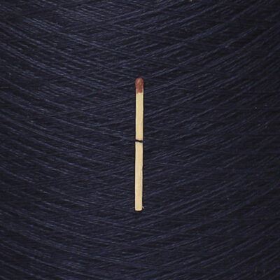 Włóczka bawełna z kaszmirem CHECASHMERE granatowy, 100 g