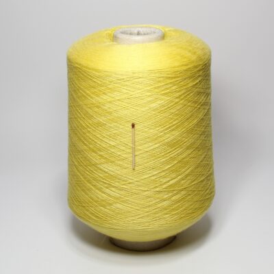 Włóczka merynos 100% EMBLEM żółty, 100 g