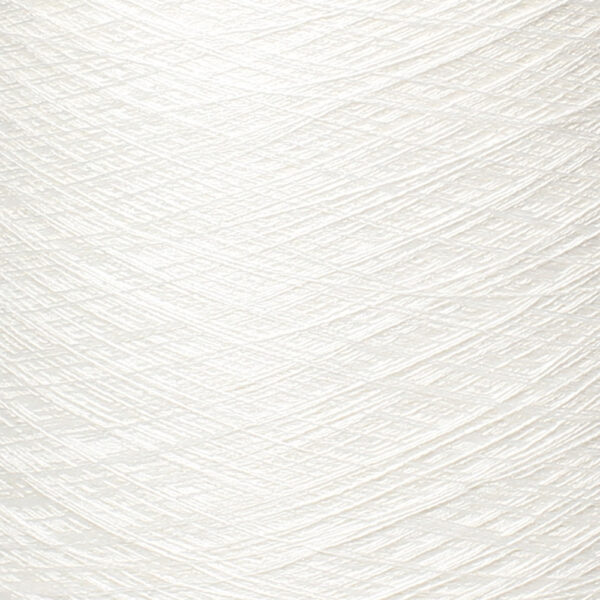 Włóczka jedwab z bawełną MOREA biały, 100 g