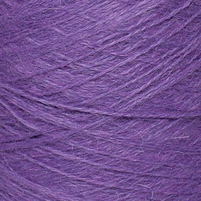 Włóczka angora 80% SPIKY fioletowy, 50 g