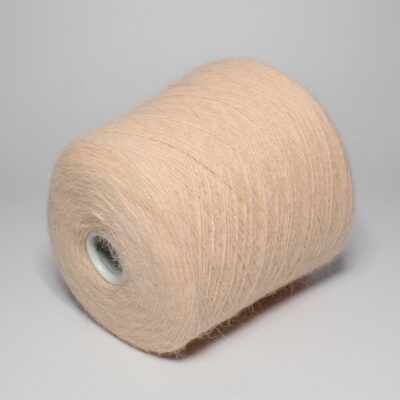 Włóczka angora 80% SPIKY peach fuzz, 50 g