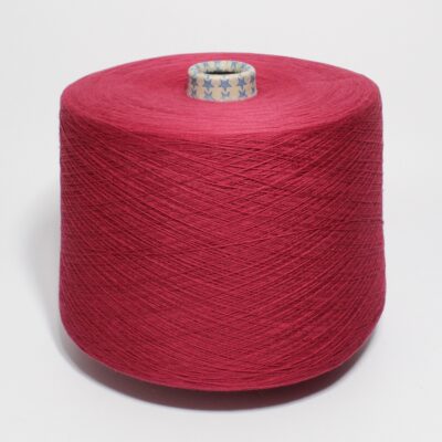 Włóczka bawełna 100% GALASSIA ciemna fuksja, 100 g