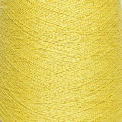 Włóczka len 100% LINO żółty zimny, 100 g