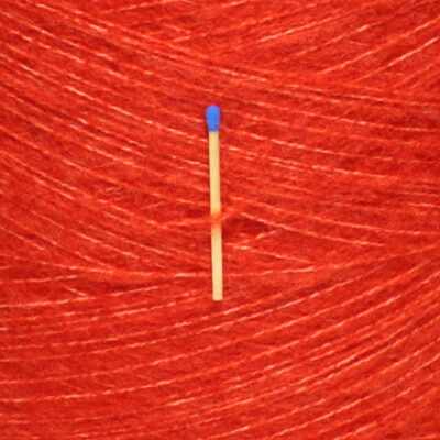 Włóczka mieszana CINDY czerwona pomarańcza, 100 g