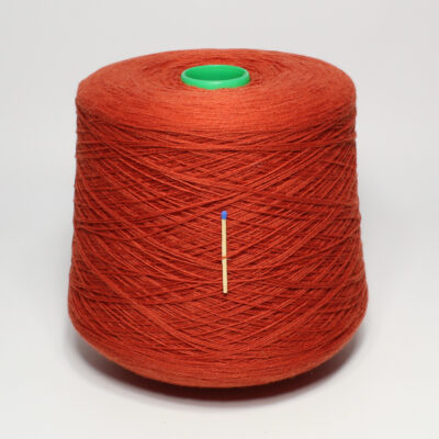 Włóczka mieszana ZERMATT FIUME czerwona pomarańcza, 100 g