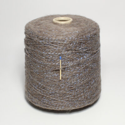 Włóczka mieszana GULLIVER brązowo-niebieski, 100 g