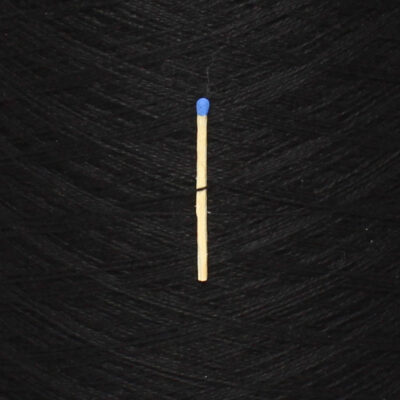 Włóczka kaszmir 100% CASHMERE czarny, 50 g