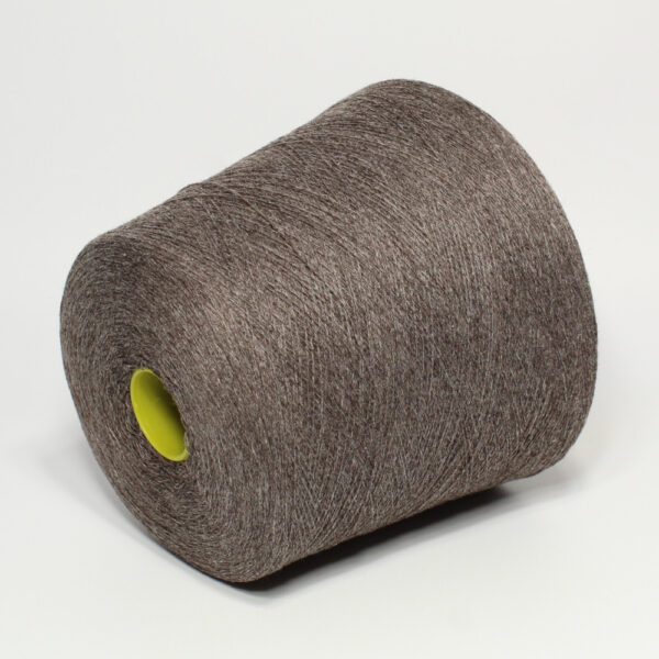 Włóczka kaszmir 100% CASHMERE brązowy melanż, 50 g