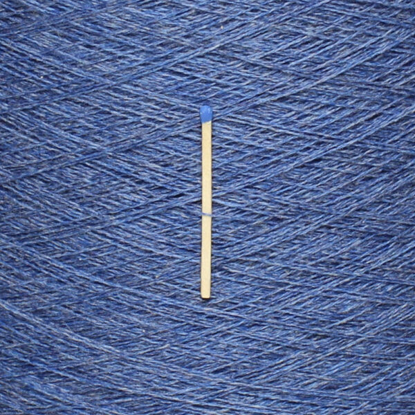 Włóczka kaszmir 100% CASHMERE niebeski melanż, 50 g