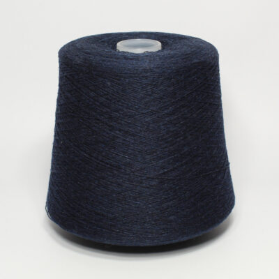 Włóczka kaszmir 100% CASHMERE granatowy, 50 g