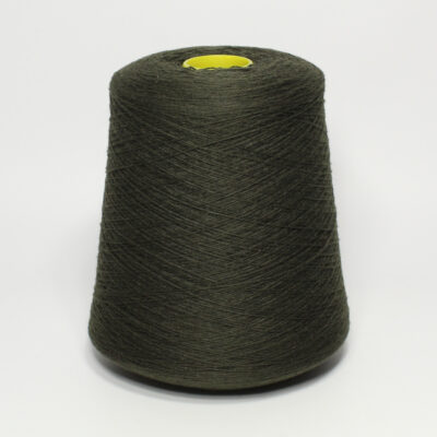 Włóczka kaszmir 100% CASHMERE ciemny khaki, 50 g