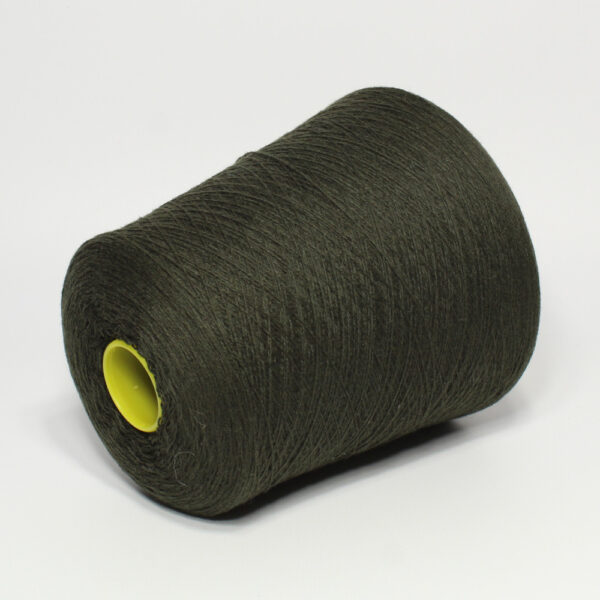 Włóczka kaszmir 100% CASHMERE ciemny khaki, 50 g