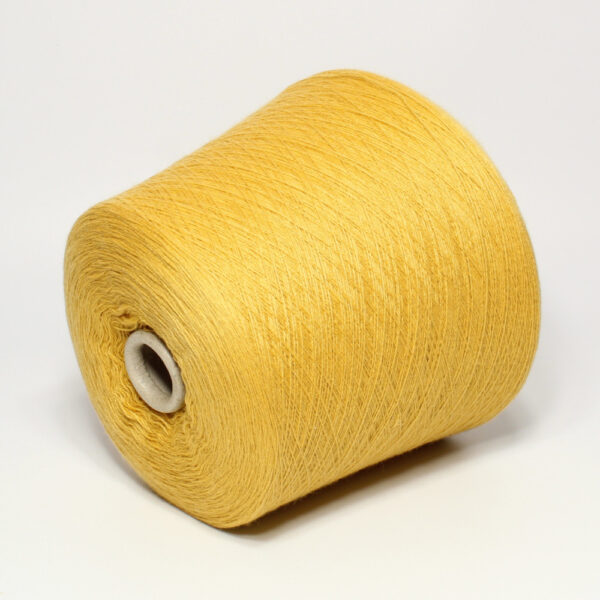 Włóczka kaszmir 100% CASHMERE żółtko, 50 g