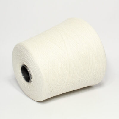 Włóczka kaszmir 100% CASHMERE łamana biel, 50 g