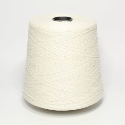 Włóczka kaszmir 100% CASHMERE łamana biel, 50 g