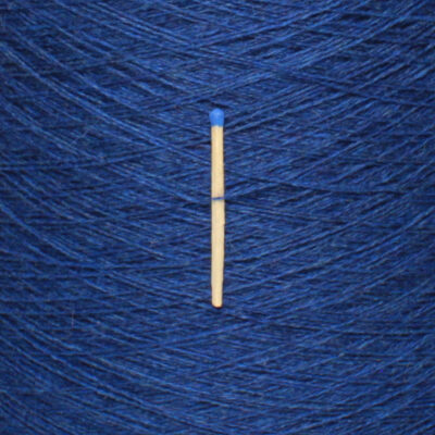 Włóczka kaszmir 100% CASHMERE niebieski melanż, 50 g