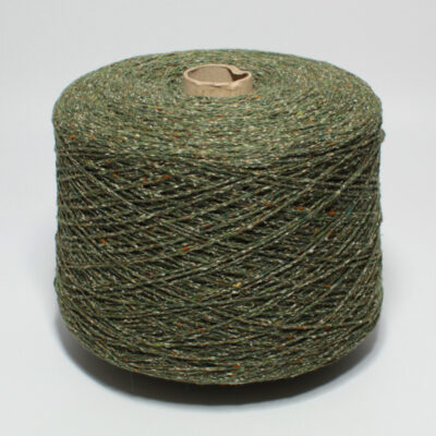Włóczka tweed BRISTOL zielony, 100 g