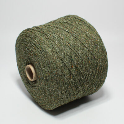 Włóczka tweed BRISTOL zielony, 100 g