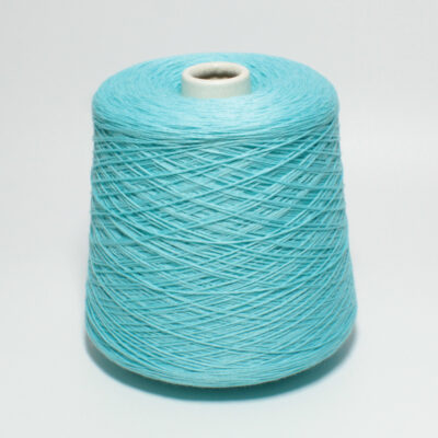 Włóczka bawełna 100% FETTUCCIA jasny turkus, 100 g