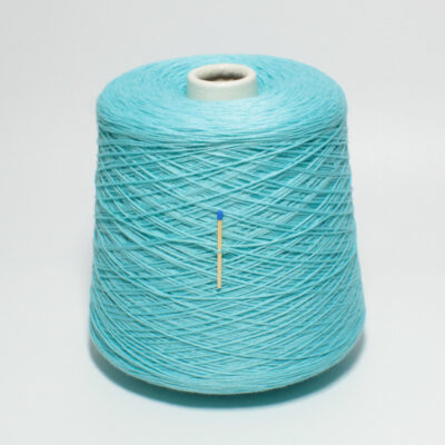 Włóczka bawełna 100% FETTUCCIA jasny turkus, 100 g