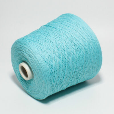 Włóczka bawełna 100% FETTUCCIA jasny turkus, 100 g