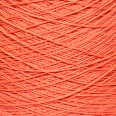 Włóczka bawełna 100% FETTUCCIA marchewkowy, 100 g