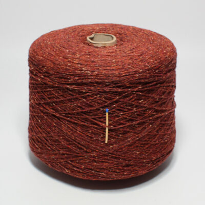 Włóczka tweed BRISTOL bordowy, 100 g