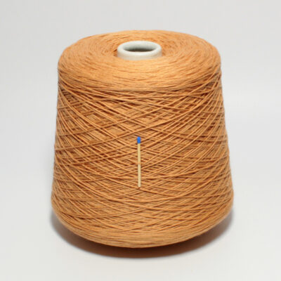 Włóczka bawełna 100% FETTUCCIA brzoskwiniowy, 100 g