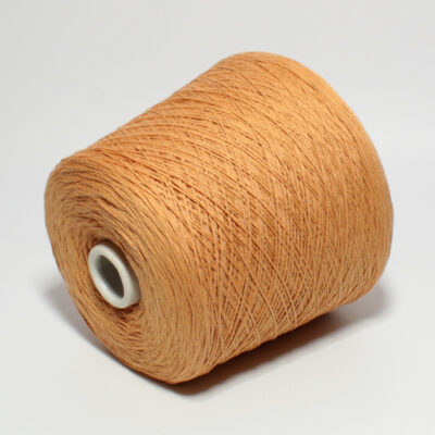 Włóczka bawełna 100% FETTUCCIA brzoskwiniowy, 100 g