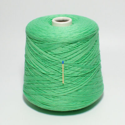 Włóczka bawełna 100% FETTUCCIA miętowo-zielony, 100 g