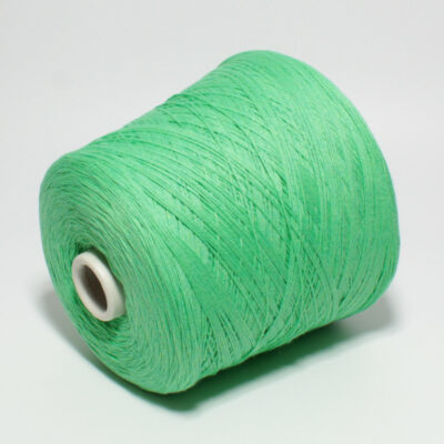 Włóczka bawełna 100% FETTUCCIA miętowo-zielony, 100 g