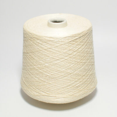 Włóczka jedwab 100% SETA BOURETTE śmietankowy, 100 g