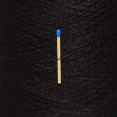 Włóczka jedwab 100% SETA SCHAP ciemny brąz, 100 g